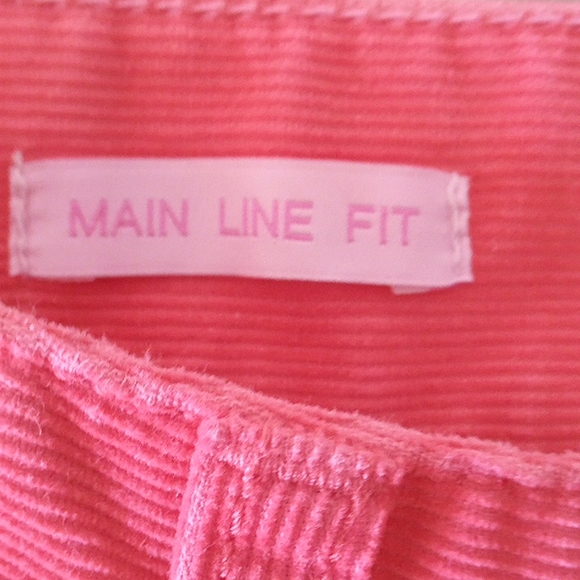 Lilly Pulitzer corduroy Main Line Fit Pants Pink - Picture 4 of 5